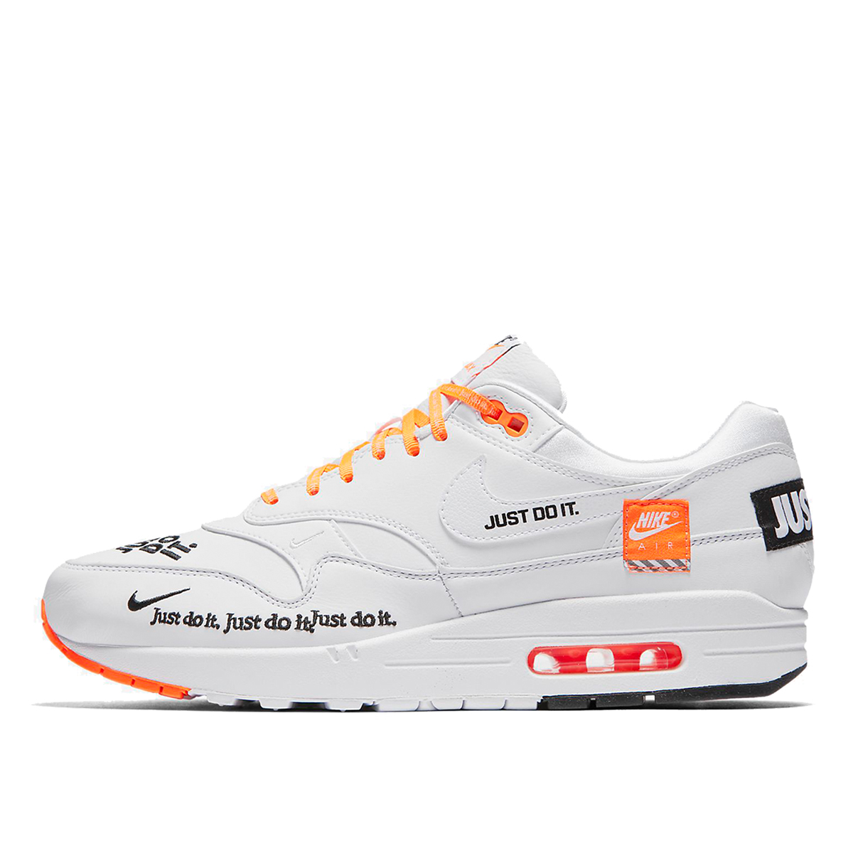 Nike Air Max 1 WMNS 'Just Do It Pack' White sneaker – authenticated on KLEKT