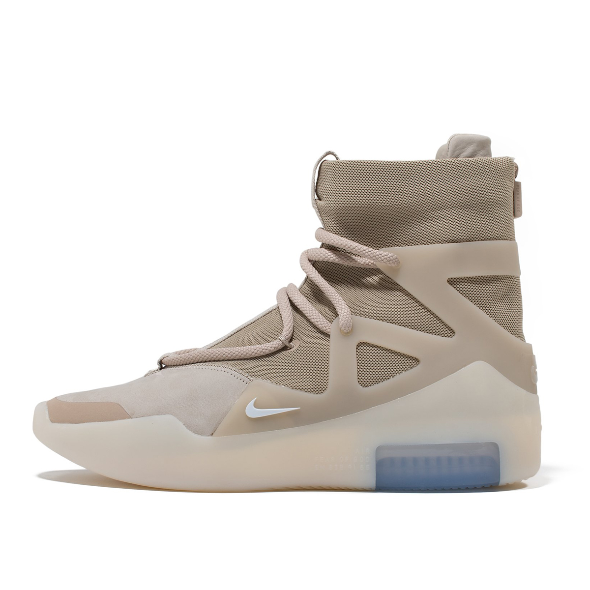Nike Air Fear Of God FOG 1 'Oatmeal' (2019) sneaker – authenticated on KLEKT