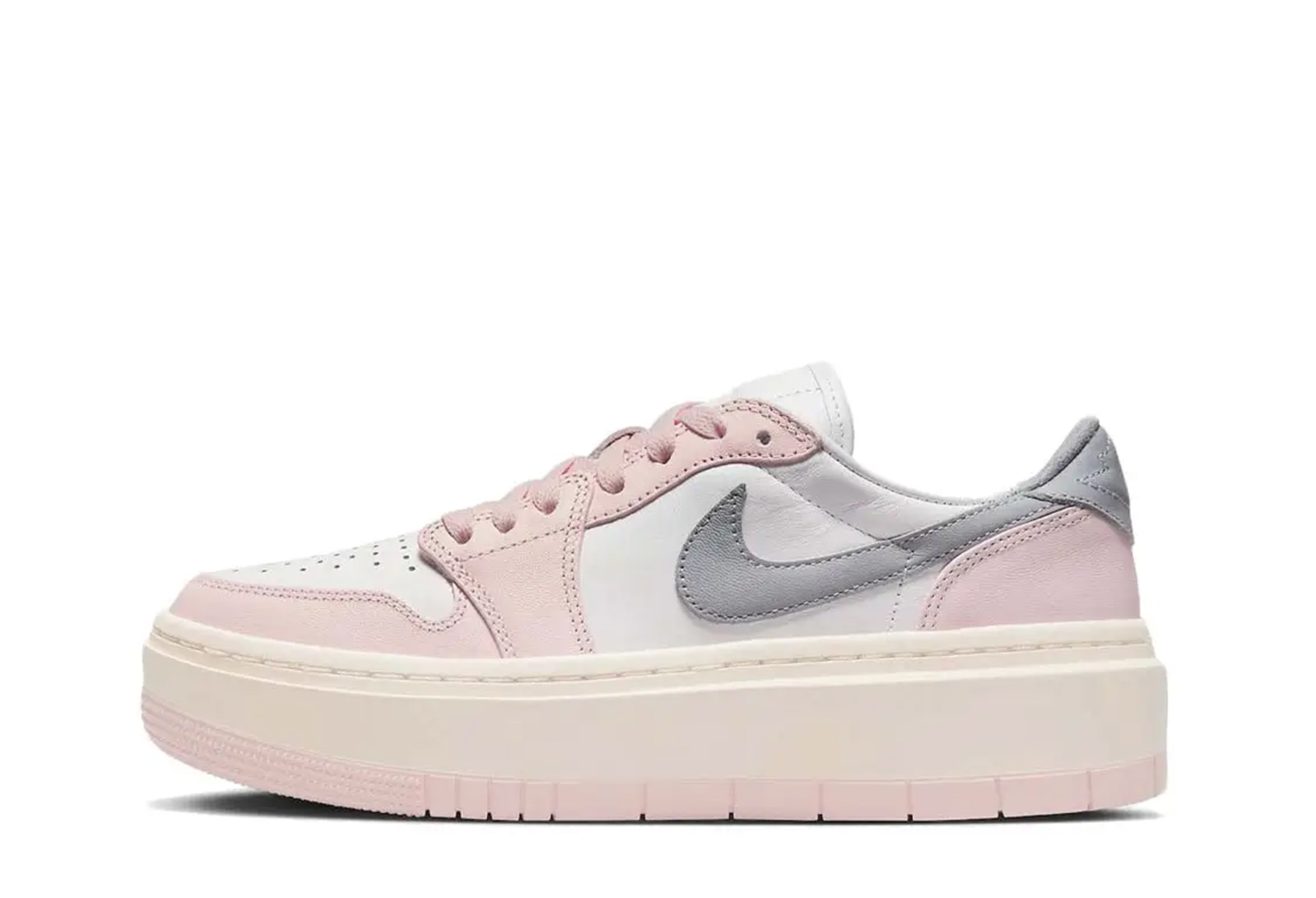 Air Jordan 1 Low LV8D WMNS Atmosphere (2023) PINK/WHITE/GREY sneaker – authenticated on KLEKT