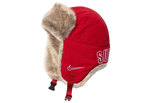Supreme x Nike Faux Trooper Hat 'Red' (FW26) – authenticated on KLEKT