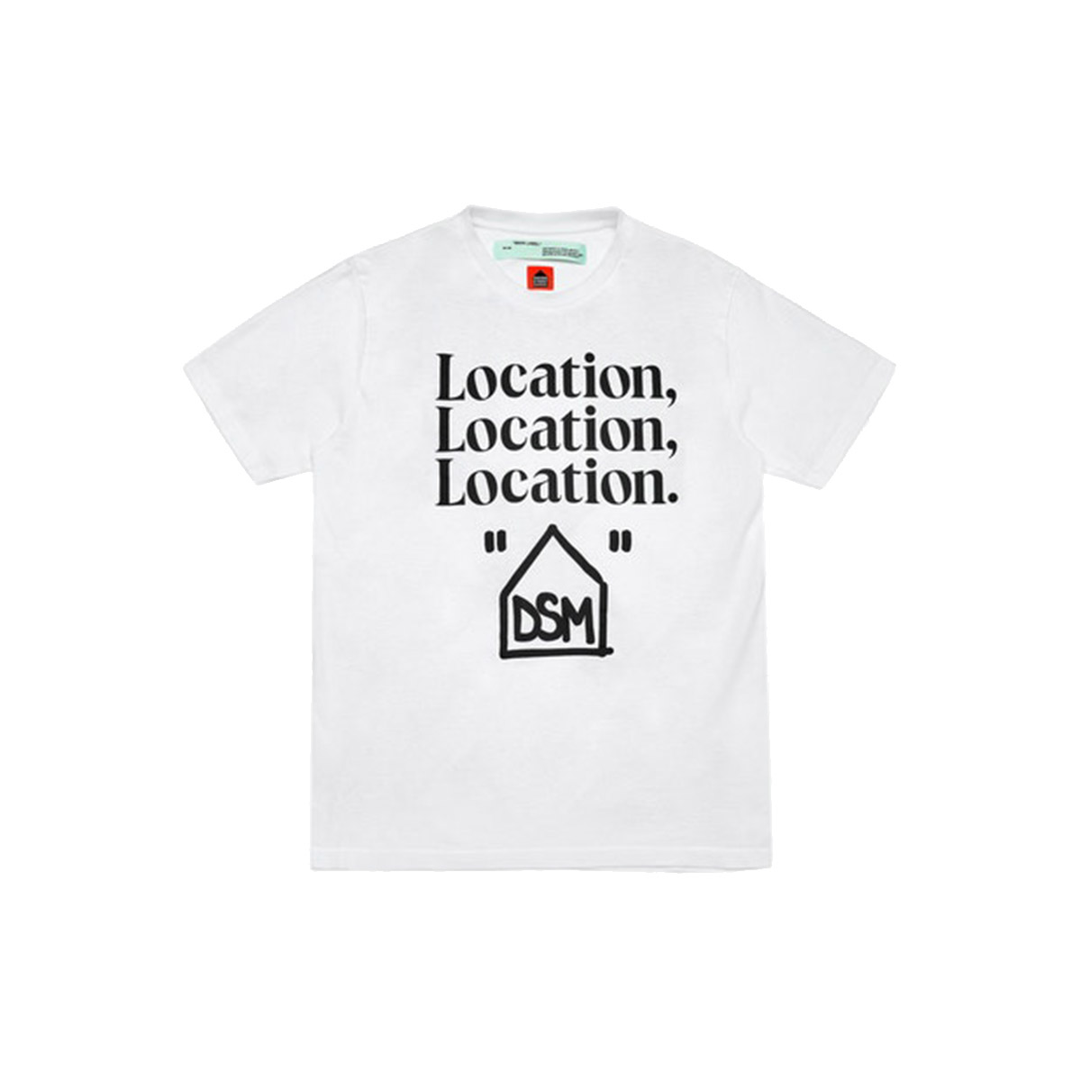 Off White x Dover Street Market DSM T-Shirt Tee White (2018) White / Black sneaker – authenticated on KLEKT