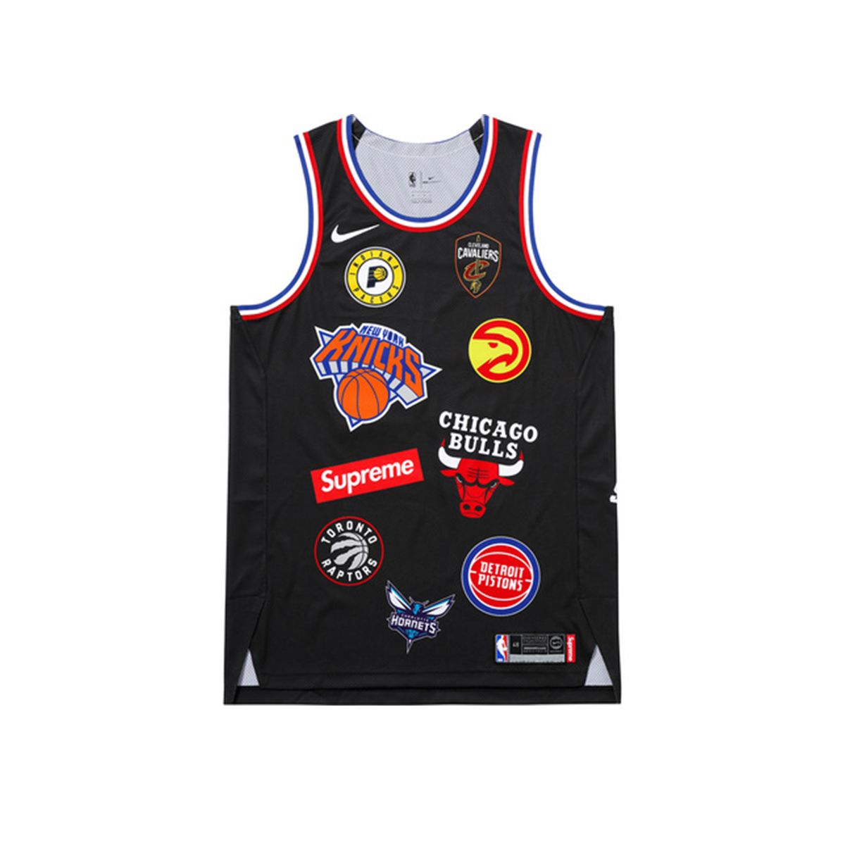 Supreme x Nike NBA Teams Authentic Jersey Black (SS18) sneaker – authenticated on KLEKT