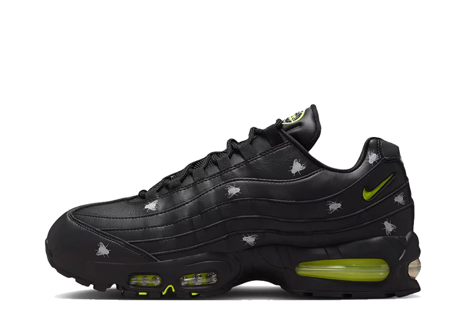 Nike Air Max 95 'Houseflies' - Halloween Pack (2025) Black/Neon/White sneaker – authenticated on KLEKT