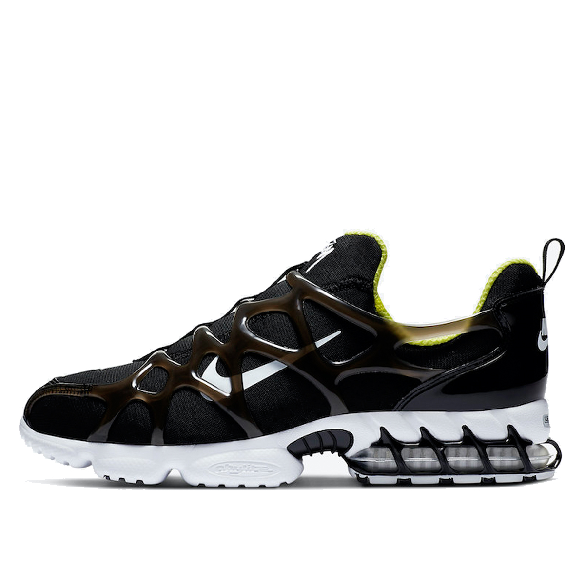 Nike x Stussy Air Zoom Spiridon 'Kukini' Black Bright Cactus (2020) sneaker – authenticated on KLEKT