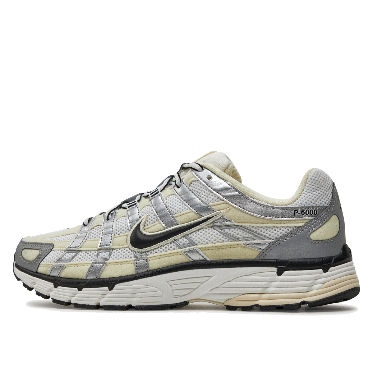 Nike P-6000 WMNS 'Coconut Milk Metallic Silver' (2023) COCONUT MILK/BLACK/SUMMIT WHITE/METALLIC SILVER sneaker – authenticated on KLEKT