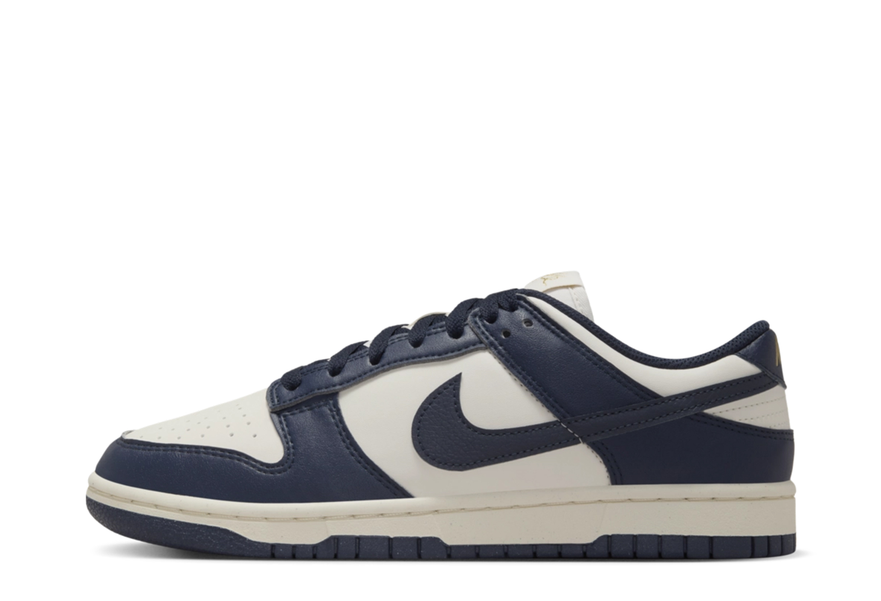 Nike Dunk Low WMNS 'Olympic' - Next Nature (2024) Phantom/Obsidian/Pale Ivory/Metallic Gold sneaker – authenticated on KLEKT