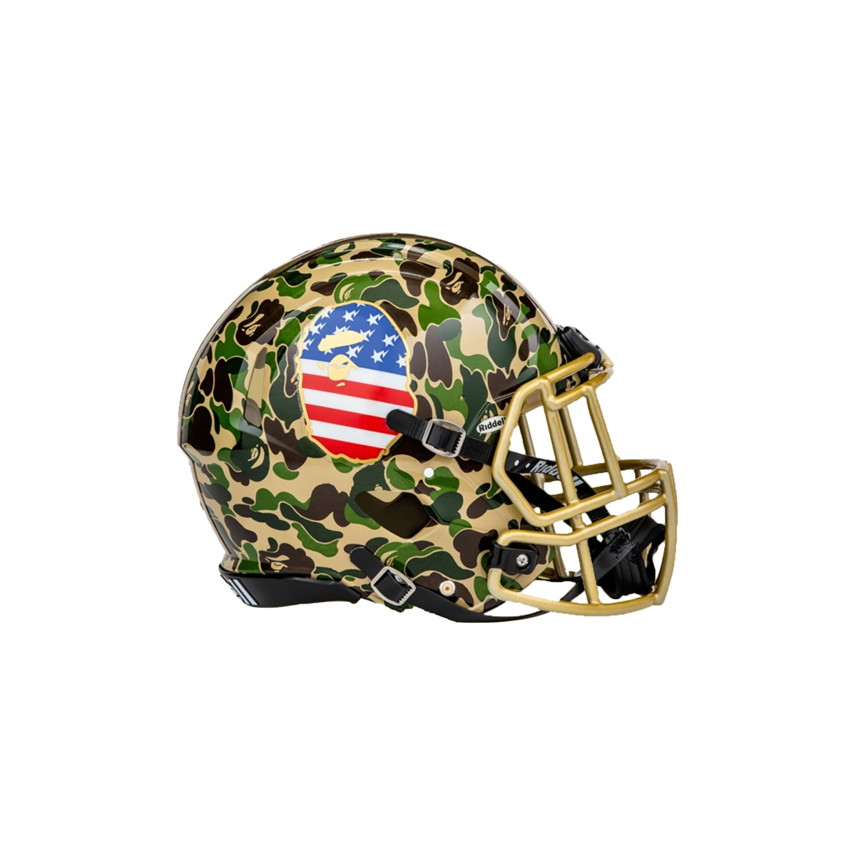 Adidas x A Bathing Ape Camo BAPE Football Helmet (2019) sneaker – authenticated on KLEKT