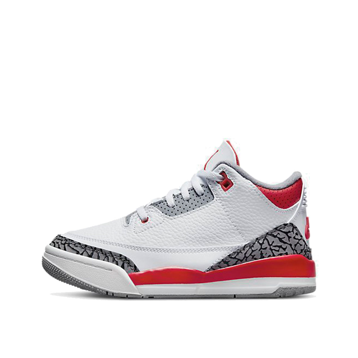 Air Jordan 3 Retro Fire Red (PS) (2022) WHITE/FIRE RED/CEMENT GREY/BLACK sneaker – authenticated on KLEKT