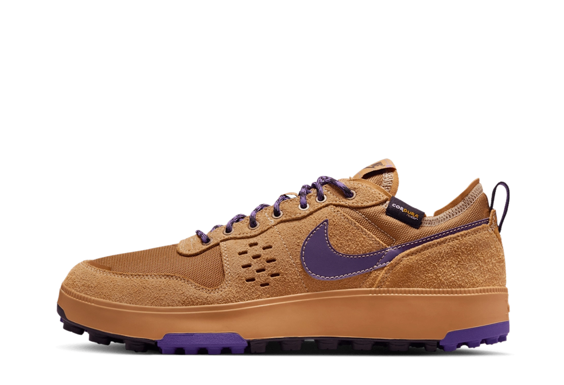 Nike C1TY Premium Cordura 'Flax' (2025) Flax/Black/Gum Yellow/Wild Grape sneaker – authenticated on KLEKT