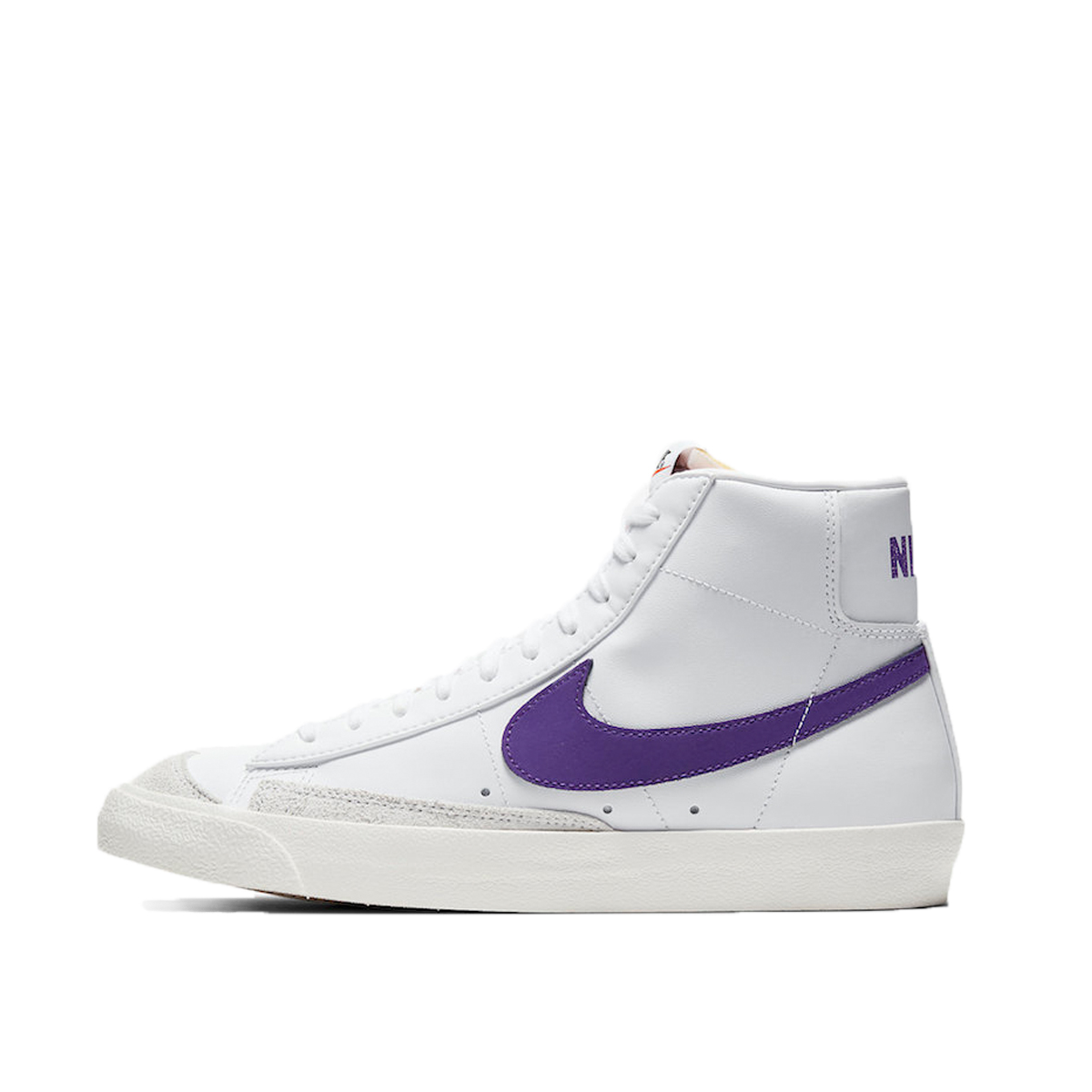 Nike Blazer Mid 77 Vintage White Voltage Purple (2020) sneaker – authenticated on KLEKT