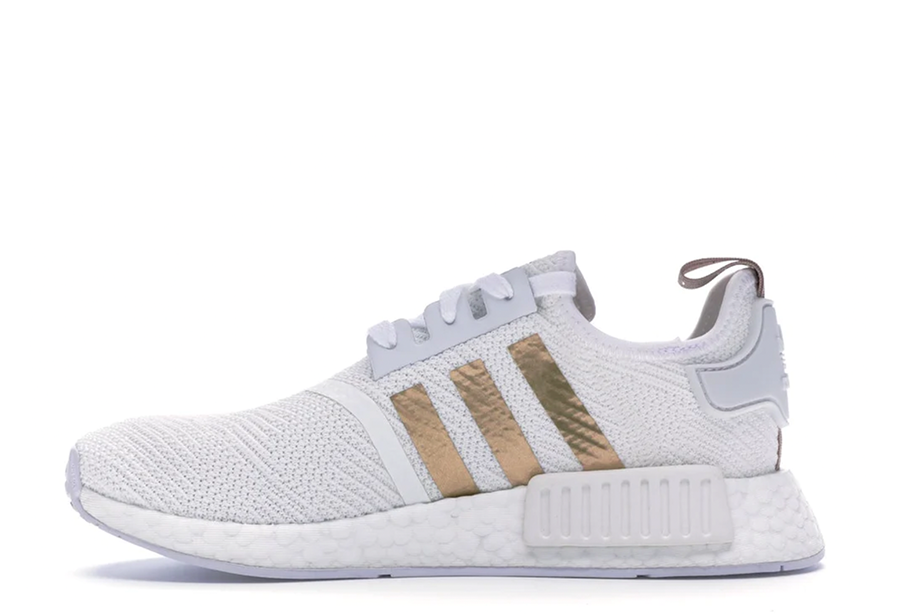 Adidas NMD R1 WMNS Cloud White Copper Metallic (2018) CLOUD WHITE/COPPER METALLIC/ASH PEARL sneaker – authenticated on KLEKT