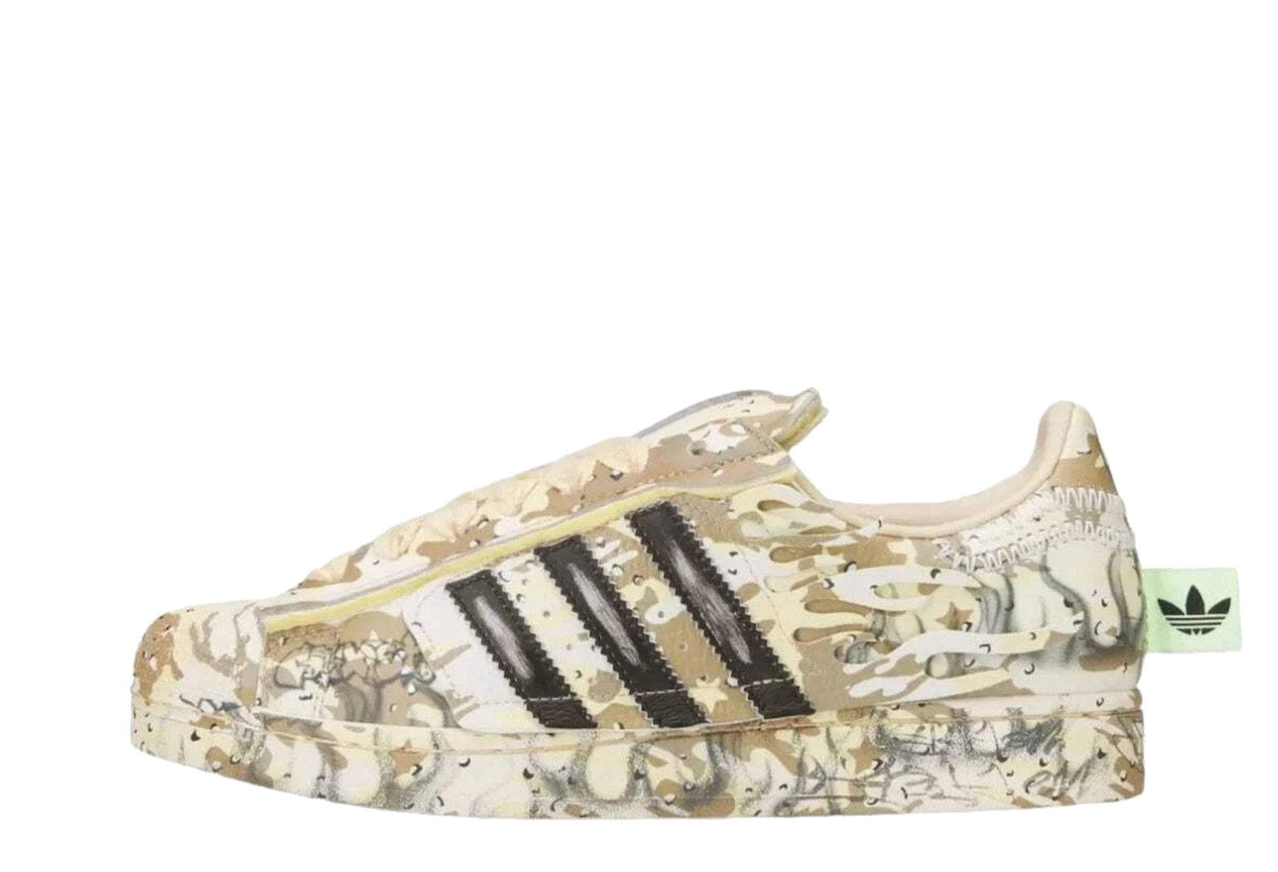 Adidas x Superstar 'Hellstar' (2026) Warm Sandstone/Core Black-Crystal Sand sneaker – authenticated on KLEKT
