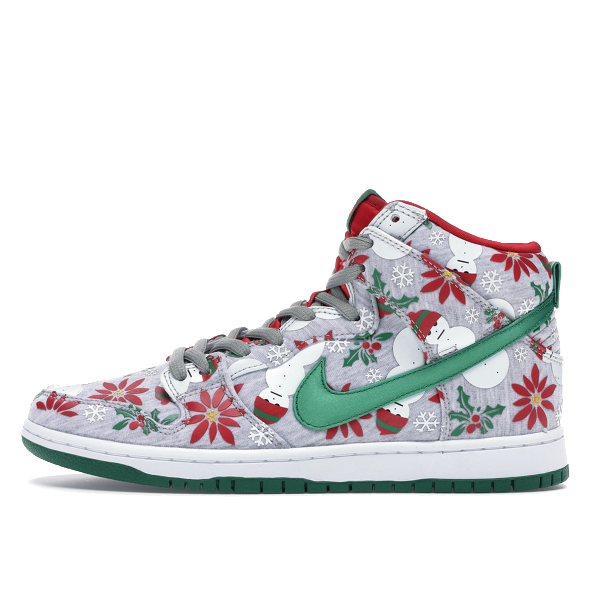 Nike SB x Concepts Dunk High 'Ugly Christmas Sweater' Grey (2013) sneaker – authenticated on KLEKT