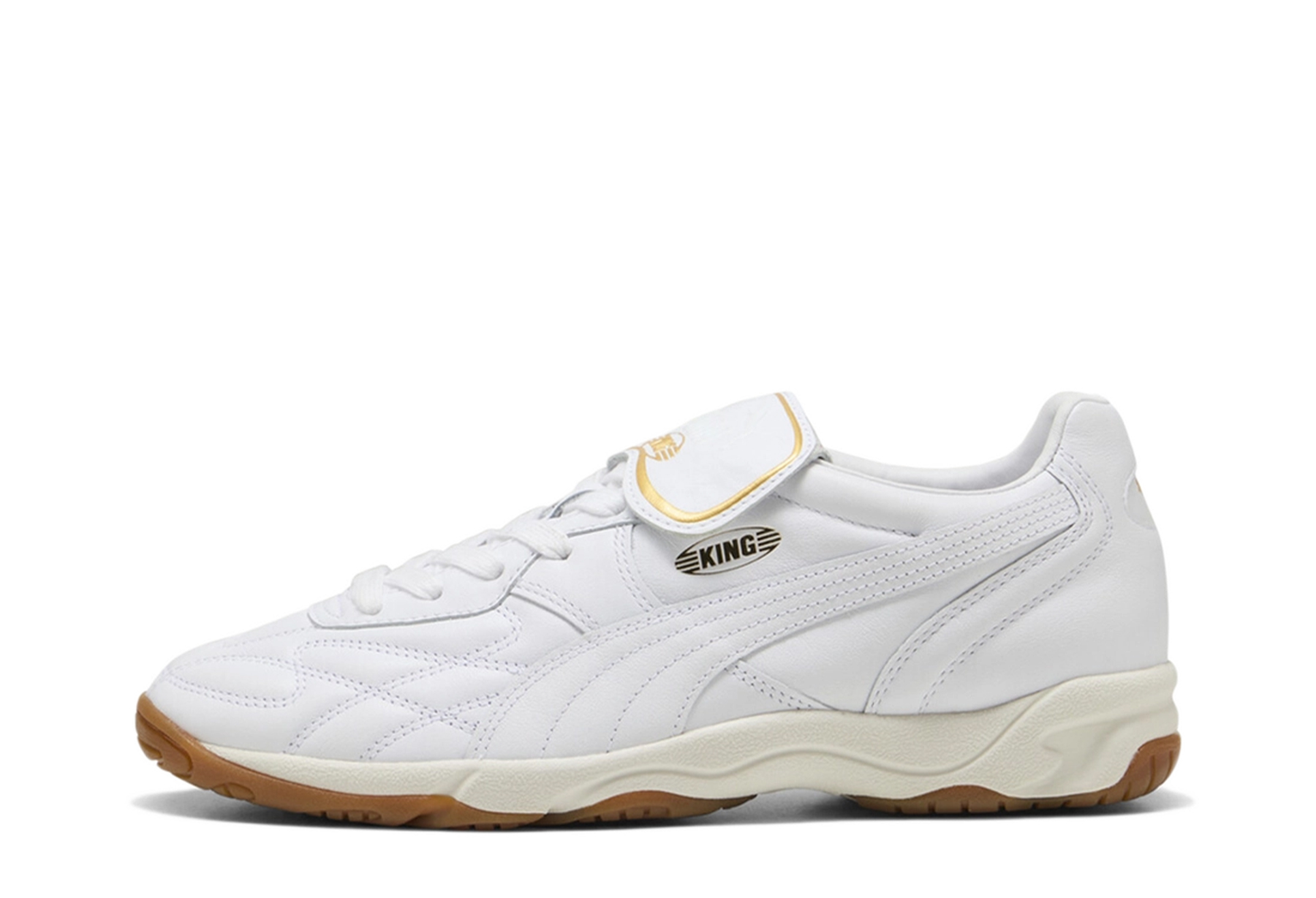 Puma King Indoor 'White' (2025) White/Gum sneaker – authenticated on KLEKT