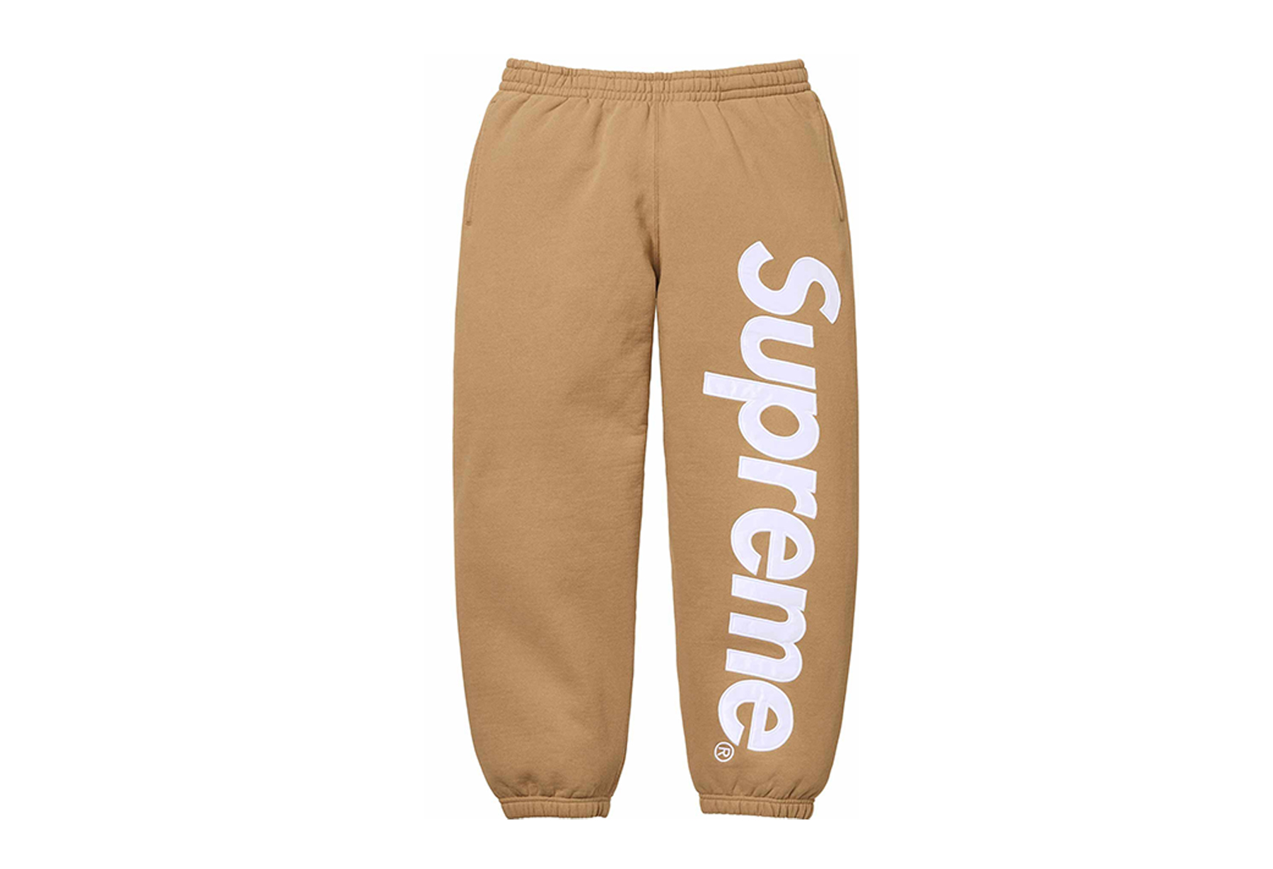 Supreme Appliqué Sweatpant 'Light Tan' (FW25) LIGHT BROWN sneaker – authenticated on KLEKT