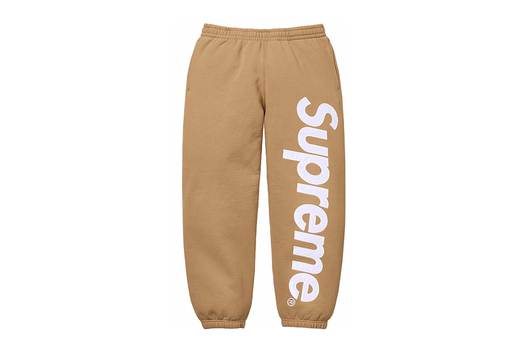 Supreme Appliqué Sweatpant 'Light Tan' (FW25)