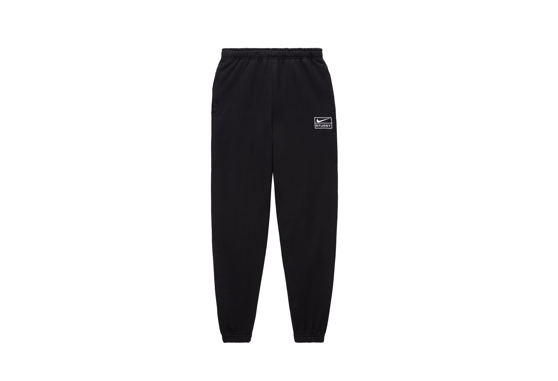 Nike x Stüssy Fleece Pants Black/White (FW23) BLACK/WHITE sneaker – authenticated on KLEKT