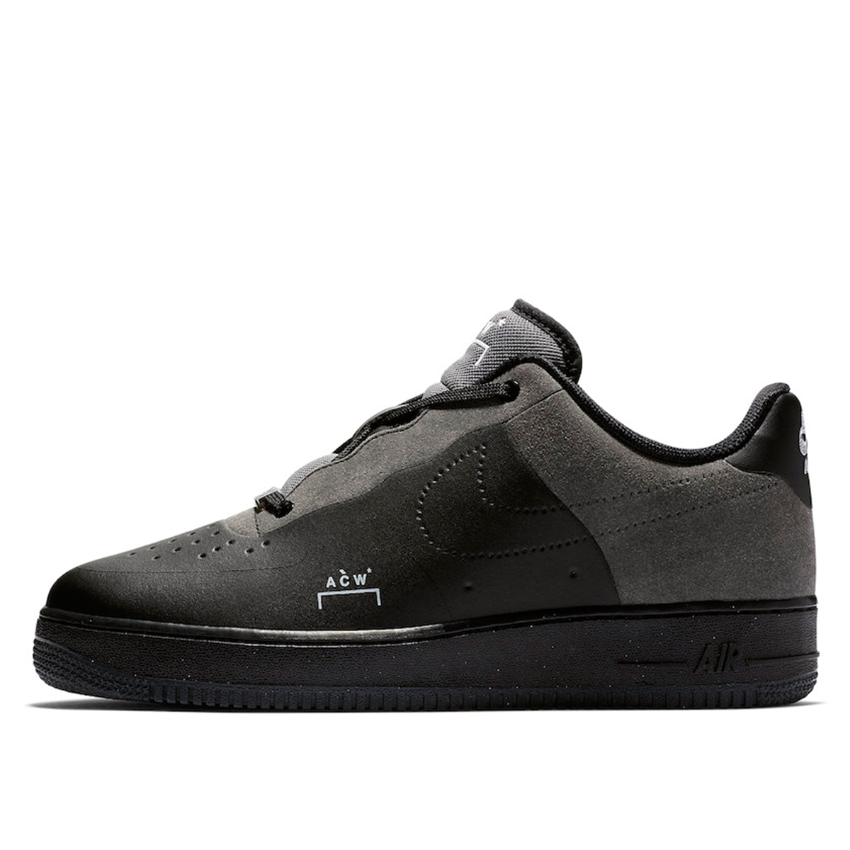 Nike x A-Cold-Wall* Air Force ACW AF 1 Low Black Light Grey (2018) sneaker – authenticated on KLEKT