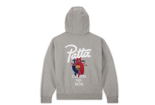 Nike Patta x FC Barcelona 'Culers del Món' Hoodie Grey (FW23)