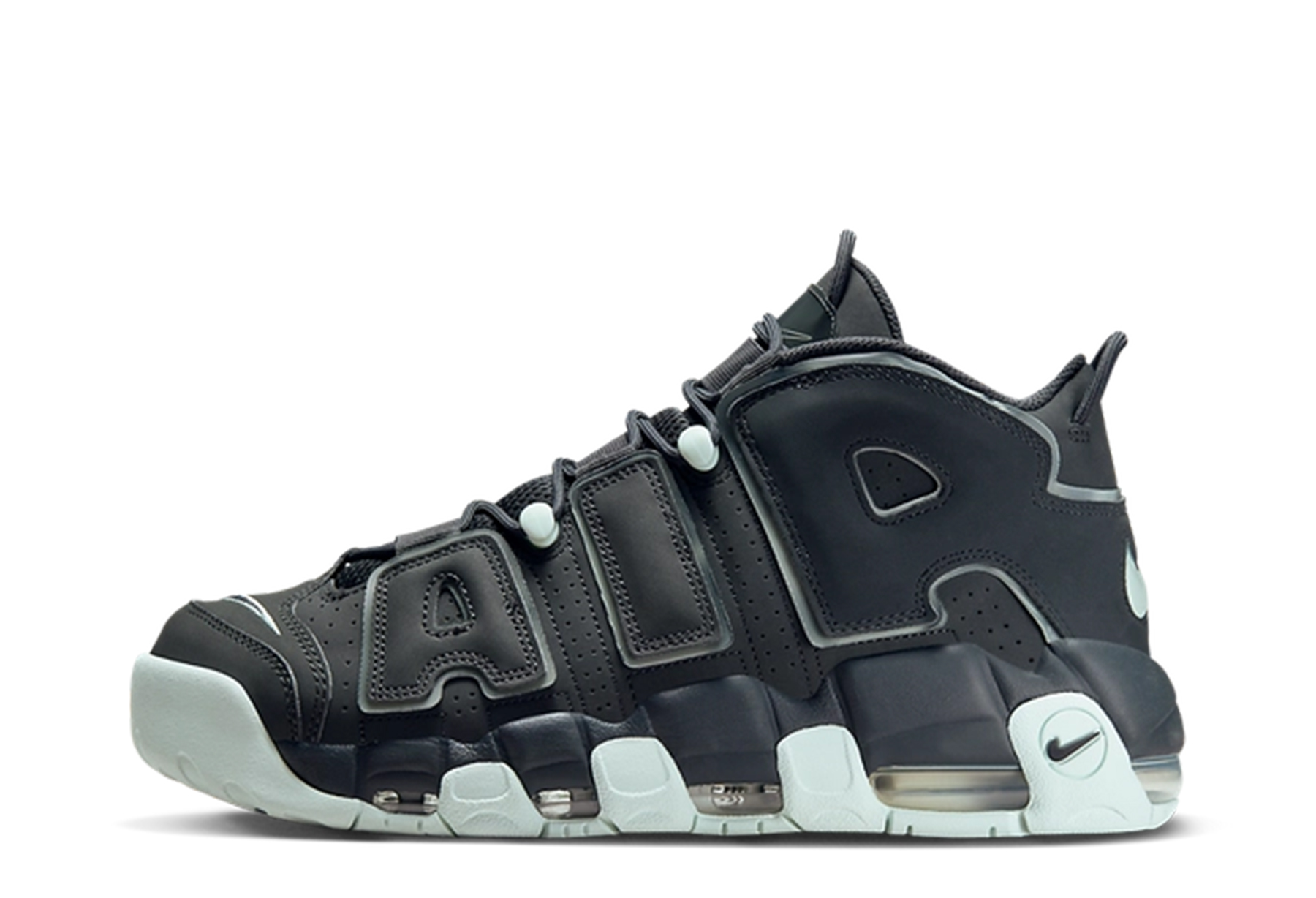 Nike Air More Uptempo '96 'Dark Smoke Grey' (2024) Dark Smoke Grey/Light Smoke Grey/Barely Green/Dark Smoke Grey sneaker – authenticated on KLEKT