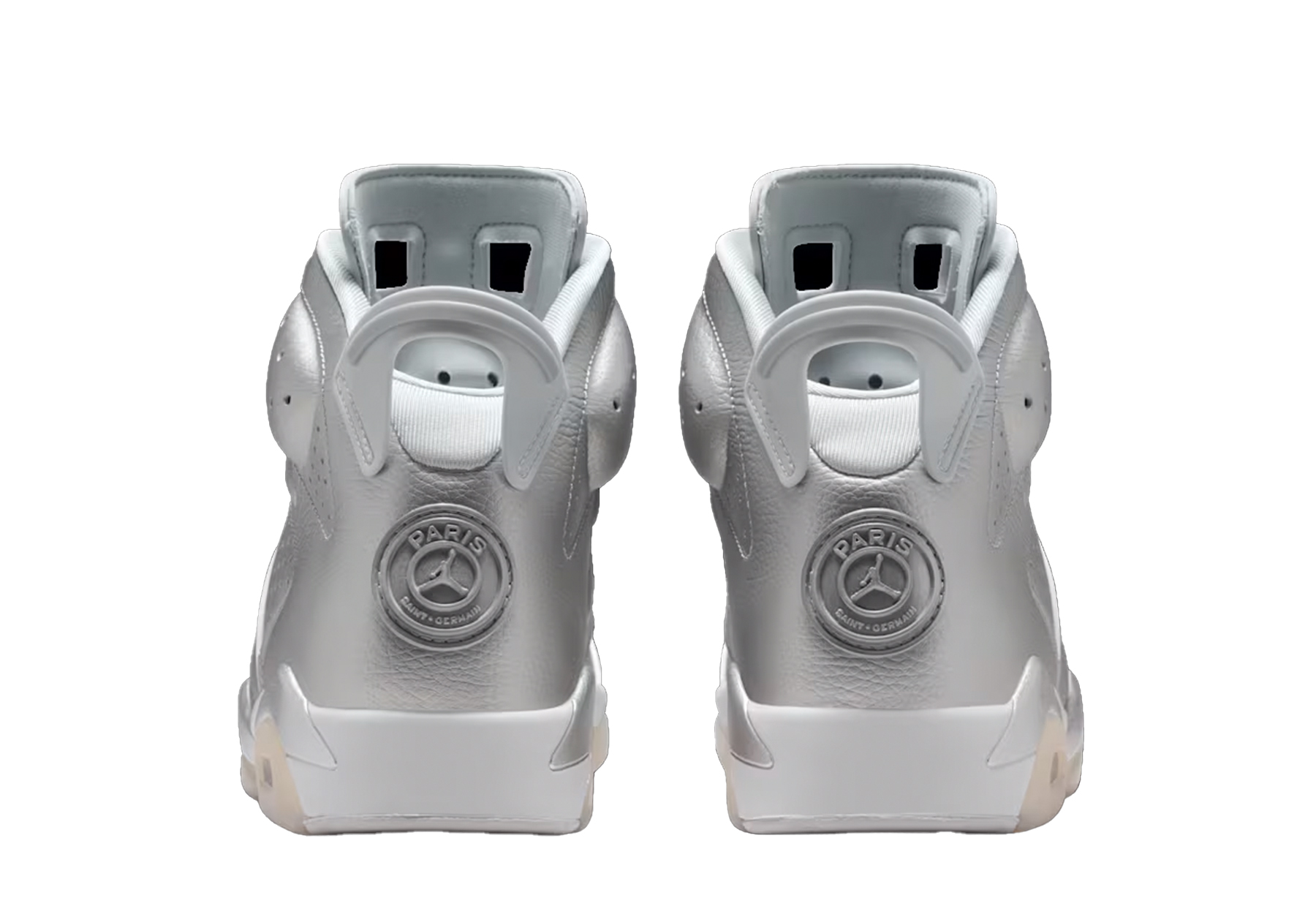 Air Jordan x PSG 6 Retro 'Metallic Silver' (2026) Metallic Silver sneaker – authenticated on KLEKT