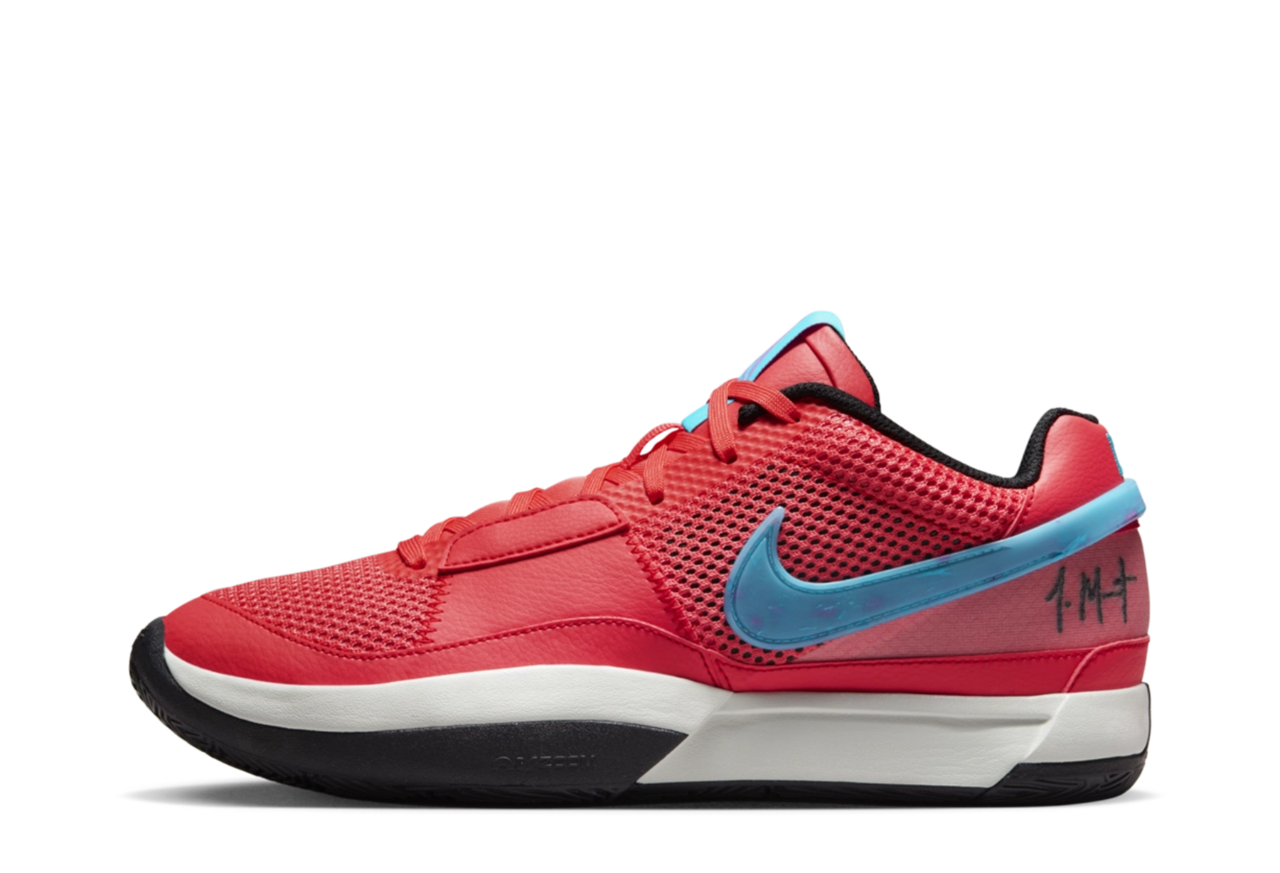 Nike Ja 1 'Ember Glow' (2023) Ember Glow/Blue Lightning-Light Silver-Black sneaker – authenticated on KLEKT