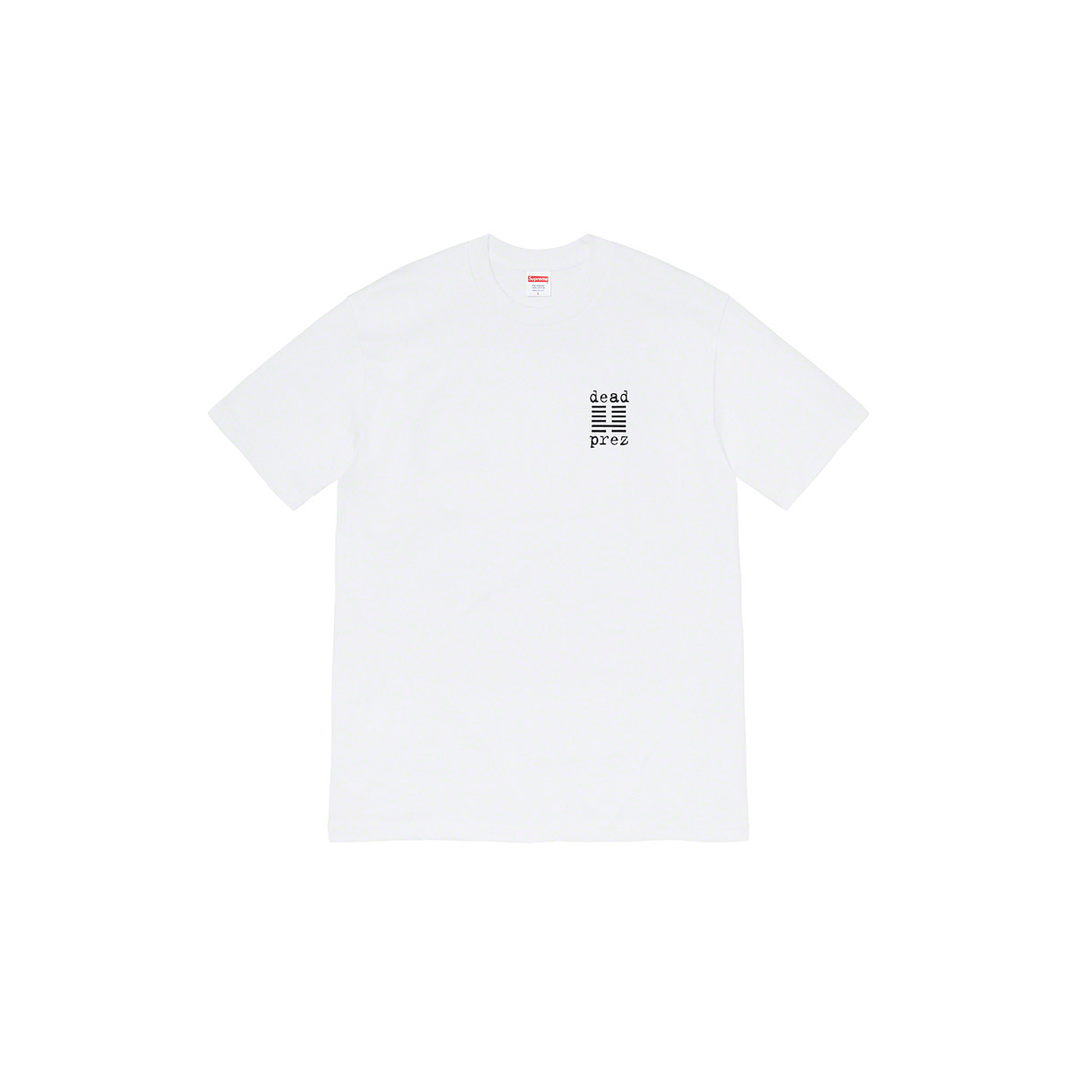 Supreme dead prez T-Shirt Tee White (FW19) White sneaker – authenticated on KLEKT