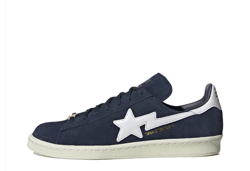 Adidas x BAPE Campus 80s 'Collegiate Navy' (2023)