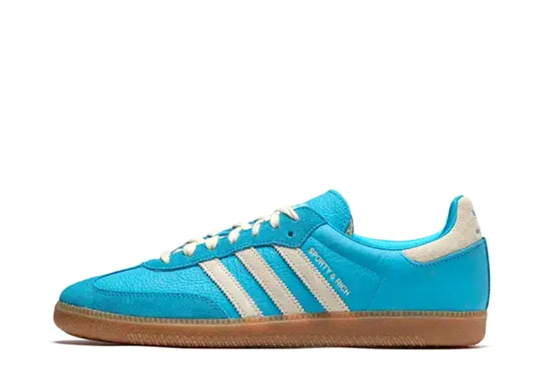 Adidas x Sporty & Rich Samba OG 'Blue Rush' (2023) Blue Rush/Cream White/Gum sneaker – authenticated on KLEKT