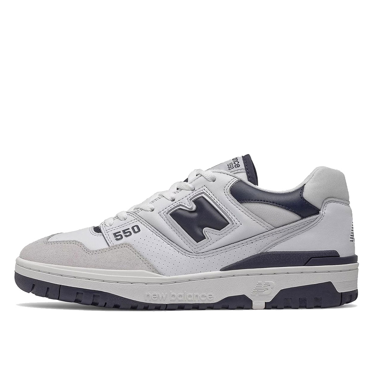 New Balance 550 Navy Blue (2021) GREY/NAVY/WHITE sneaker – authenticated on KLEKT