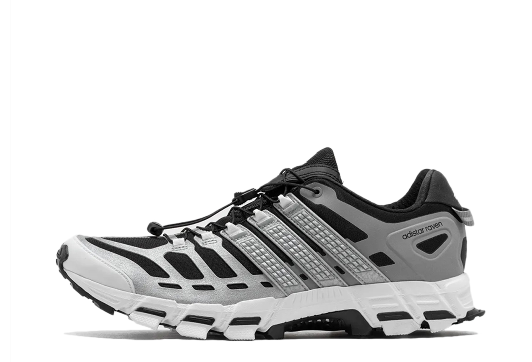 Adidas Adistar Raven 'Tech Silver' (2024) Core Black/Tech Silver/Footwear White sneaker – authenticated on KLEKT