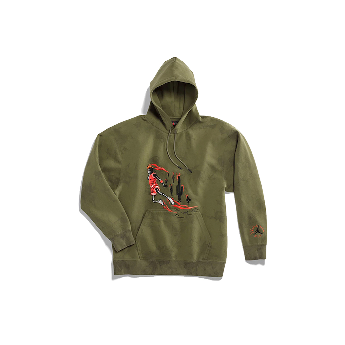 Air Jordan x Travis Scott 'Cactus Jack' Hoodie Olive (2019) Green sneaker – authenticated on KLEKT