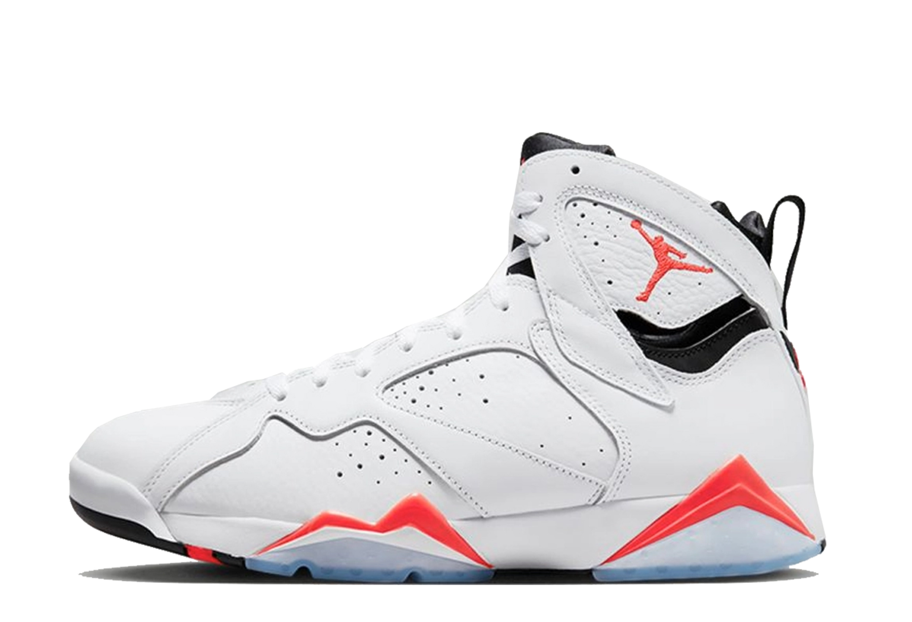 Air Jordan 7 'White Infrared' (2023) White/Crimson/Black sneaker – authenticated on KLEKT