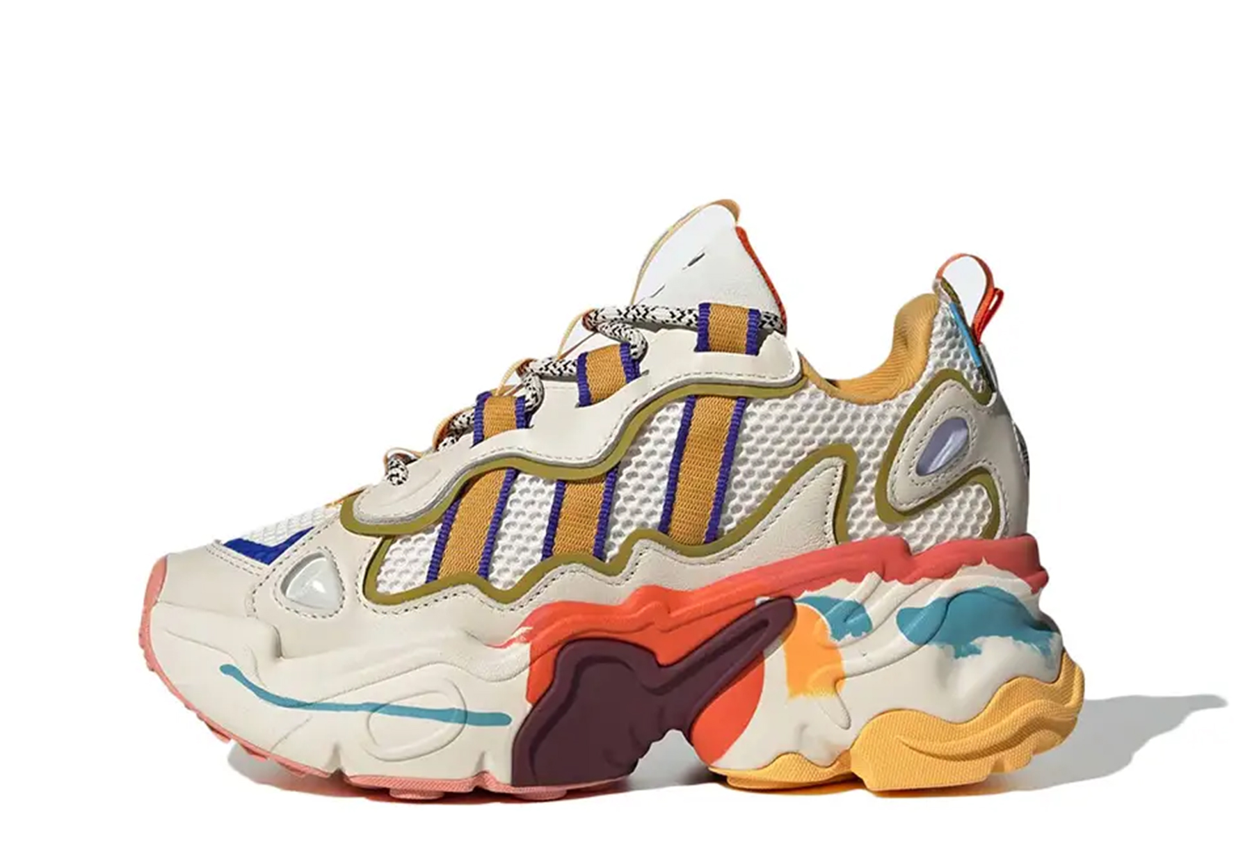 Adidas Ozthemis WMNS 'White Multi' (2024) WHITE/MULTI sneaker – authenticated on KLEKT