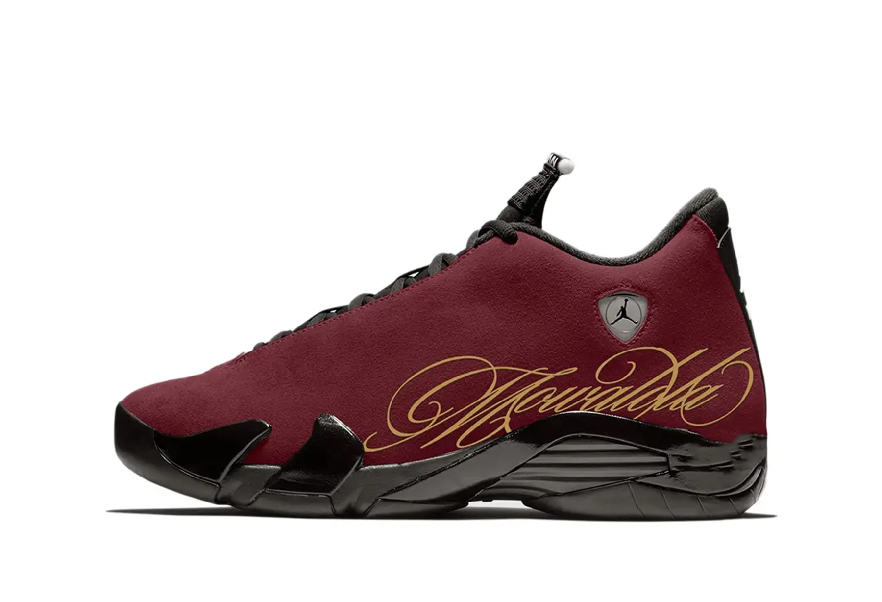 Air Jordan x The Mowalola 14 'Black Burnt Red' (2026) BLACK sneaker – authenticated on KLEKT