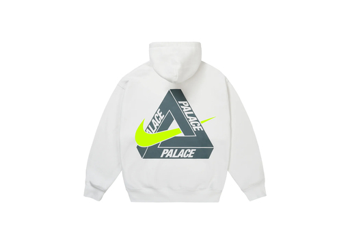 Palace x Nike Tri Swoosh Hood 'White' (FW25)