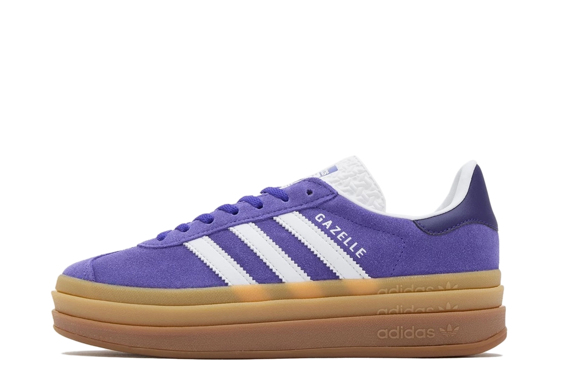 Adidas Gazelle Bold WMNS 'Purple' (2024) Purple/Gum sneaker – authenticated on KLEKT