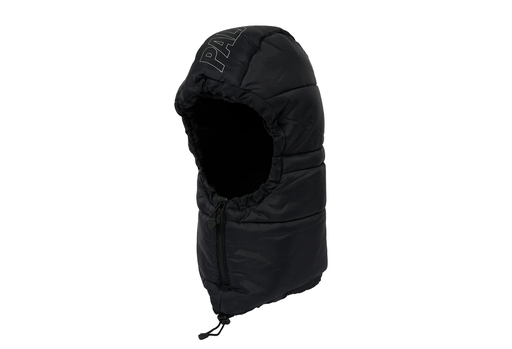 Palace Puffa Balaclava Hood 'Black' (FW24)