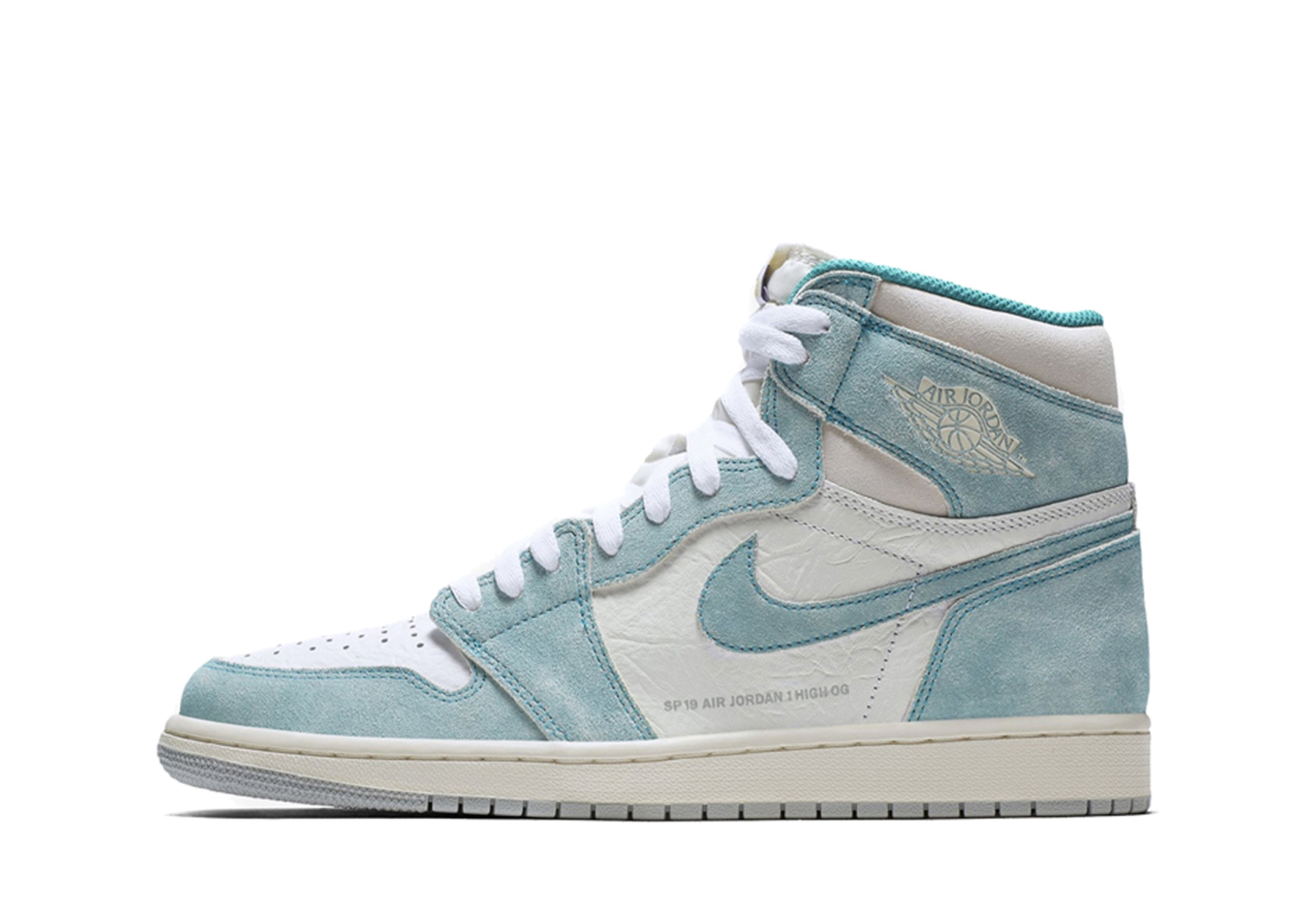 Air Jordan 1 Retro High OG 'Flight Nostalgia Turbo Green' (2019) sneaker – authenticated on KLEKT