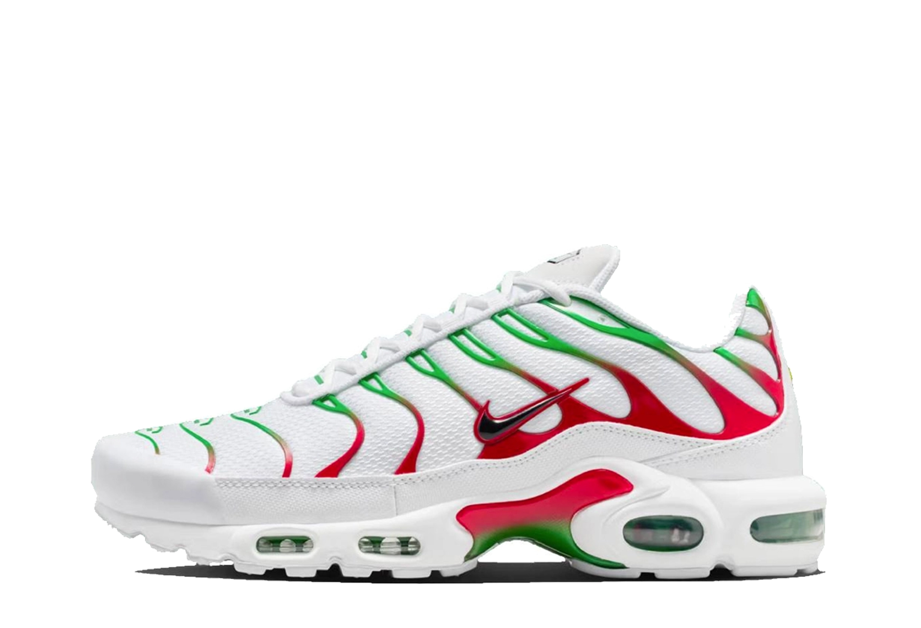 Nike Air Max Plus 'Italy' (2025) White/Kelly Green-University Red-Black sneaker – authenticated on KLEKT