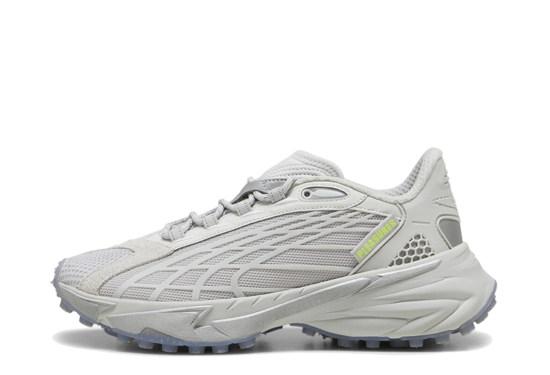 Puma x Pleasures Spirex 'Glacial Grey' (2024) Glacial Grey/Cool Light Grey sneaker – authenticated on KLEKT