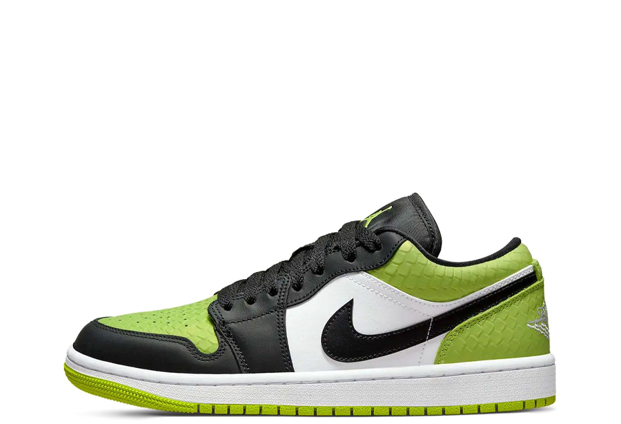 Air Jordan 1 Low Vivid Green Black (2022) VIVID GREEN/BLACK/WHITE sneaker – authenticated on KLEKT
