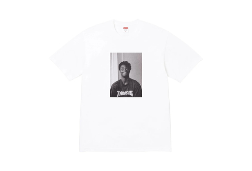 Supreme x Thrasher Harold Tee 'White' (FW24) – authenticated on KLEKT