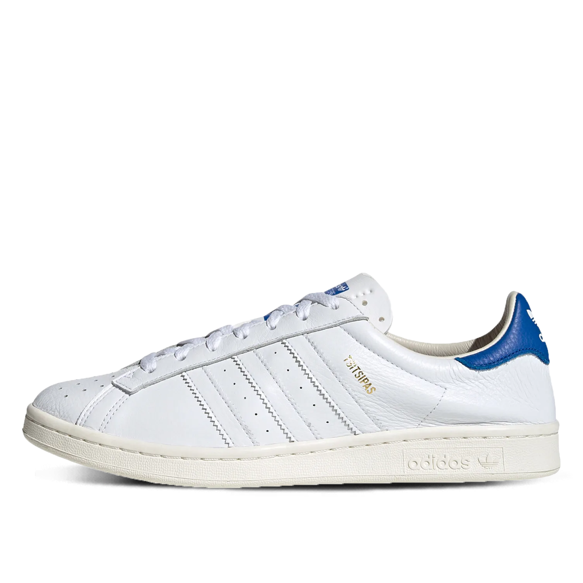 Adidas Earlham Tsitsipas (2021) CORE WHITE/FOOTWEAR WHITE/BLUE/CORE BLACK sneaker – authenticated on KLEKT