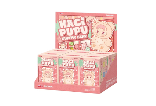 Pop Mart HACIPUPU 'Gummy Bear' Series Vinyl Plush Pendant Sealed Case (6 Blind Boxes) (2025) – authenticated on KLEKT