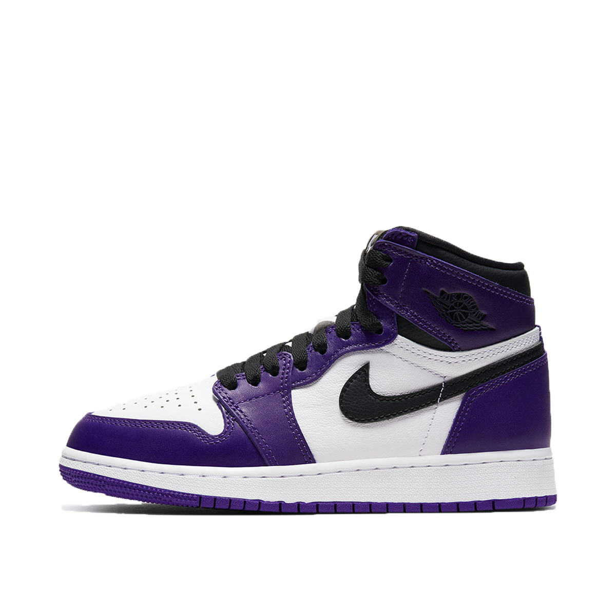 Air Jordan 1 Retro High Court Purple (GS) (2020) COURT PURPLE/WHITE/BLACK sneaker – authenticated on KLEKT