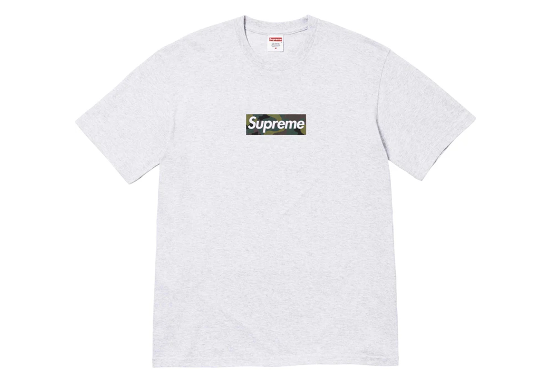 Supreme Box Logo Tee Ash (FW23) ASH GREY sneaker – authenticated on KLEKT