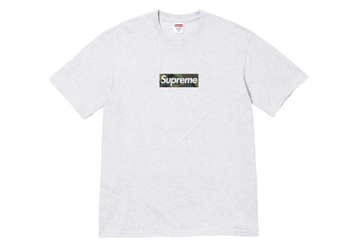 Supreme Box Logo Tee Ash (FW23)