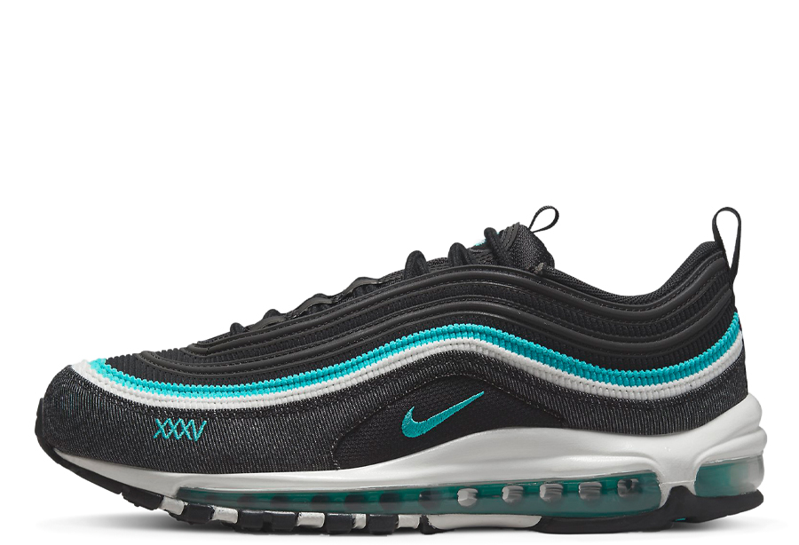 Nike Air Max 97 Sport Turbo (2022) Black/Summit White/Sport Turquoise sneaker – authenticated on KLEKT