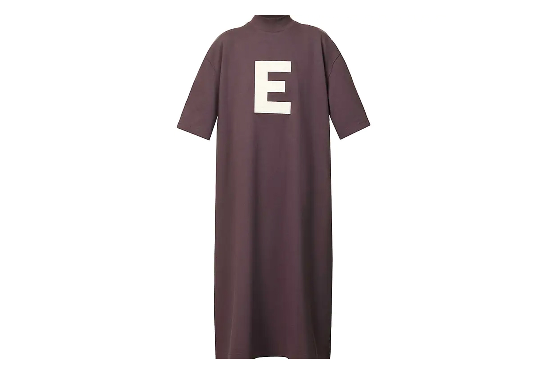 Fear Of God ESSENTIALS Logo Appliqué Cotton Jersey Midi Dress Plum (2023) PLUM sneaker – authenticated on KLEKT